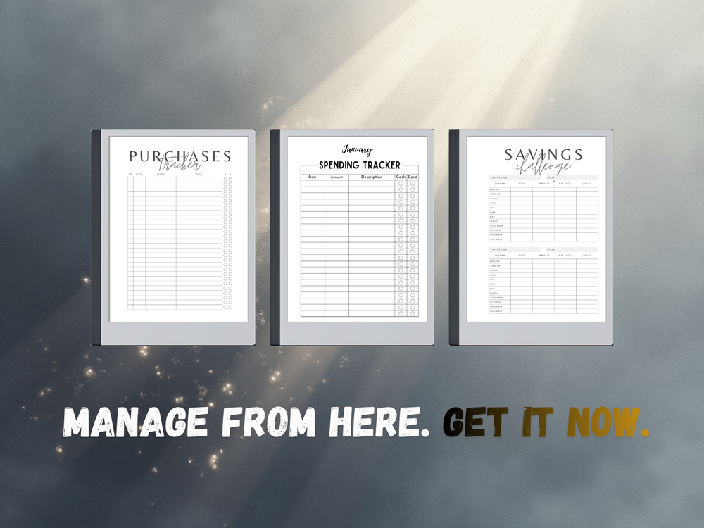 The Remarkable Planner - Finance & Budget Tracker