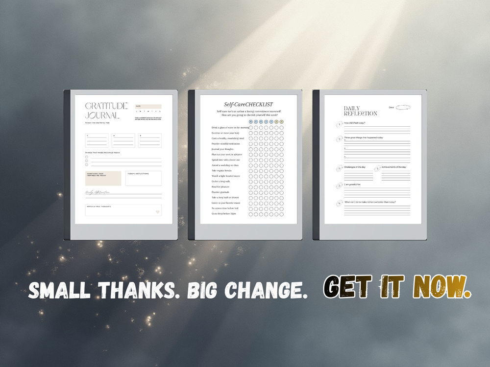 The Remarkable Planner - The Gratitude Journal