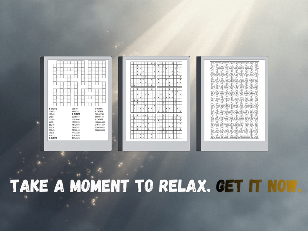 The Remarkable Planner - Mind Games Pack