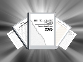 The Remarkable Planner - Finance & Budget Tracker