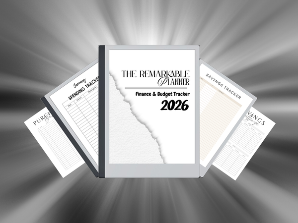 The Remarkable Planner - Finance & Budget Tracker