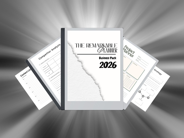 The Remarkable Planner - Business Pack