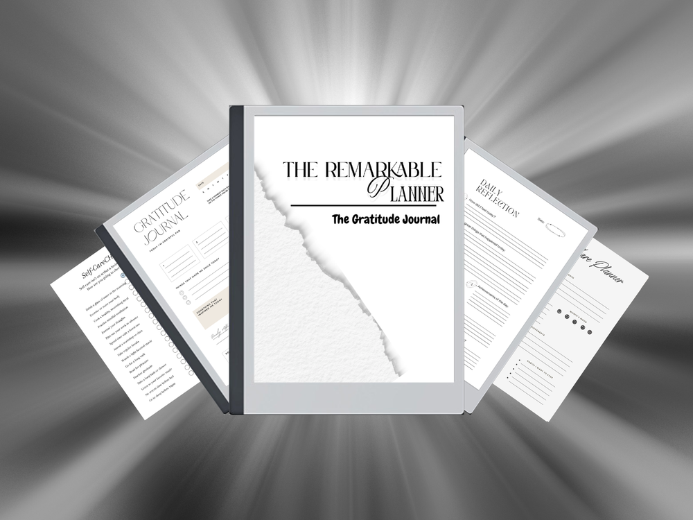 The Remarkable Planner - The Gratitude Journal